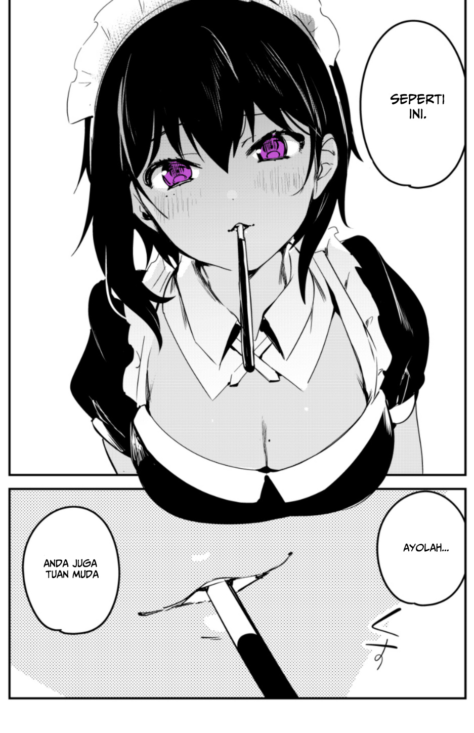 My Recently Hired Maid Is Suspicious (Webcomic) Chapter 04 Bahasa Indonesia